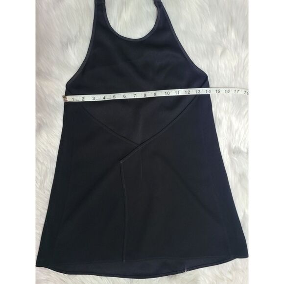 Theory|Yvetta Elevate Crepe Sleeveless Top, Petite - Picture 8 of 10